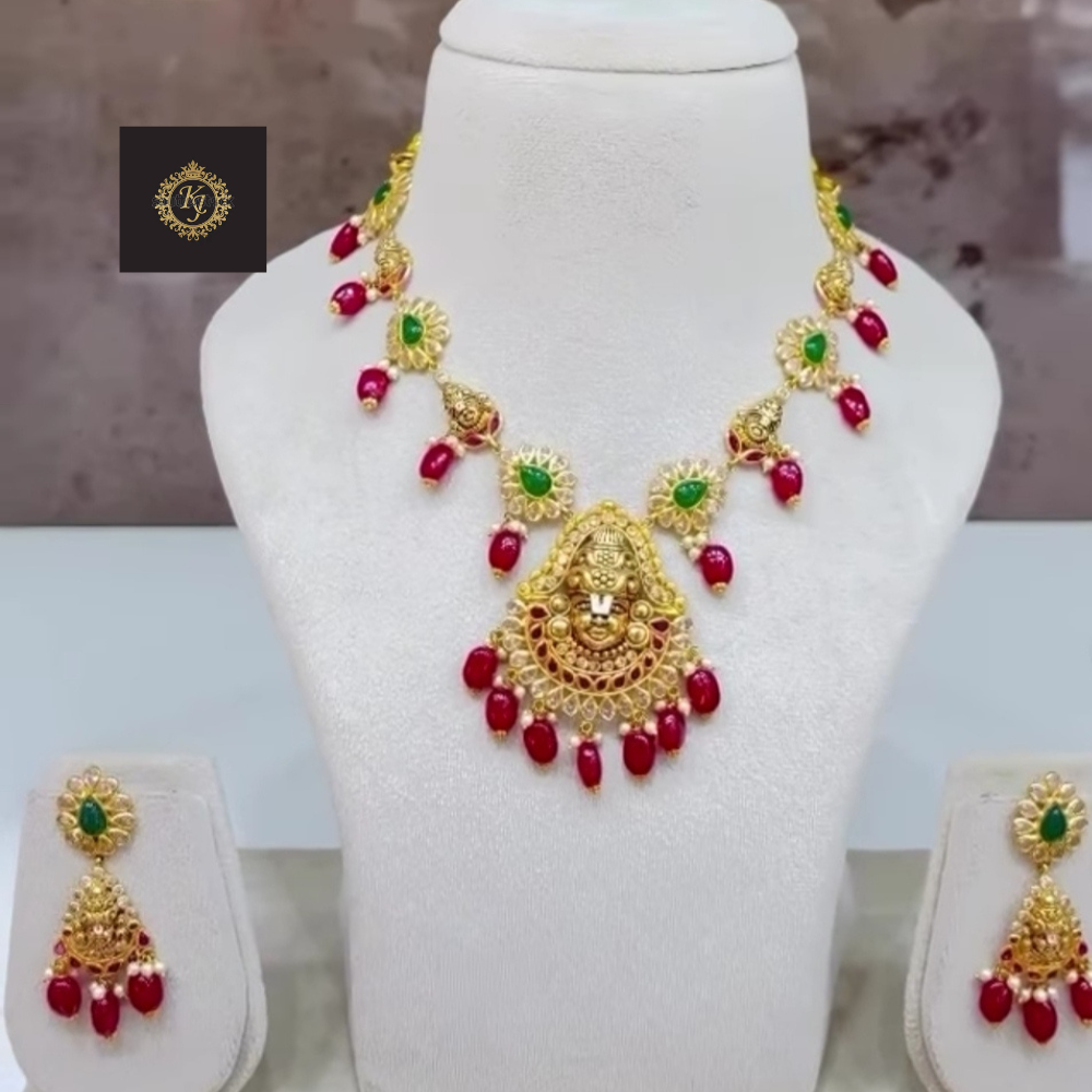 Adorn the blessings of Venkateswara Swamy — exclusively at Kavita Jewellers.